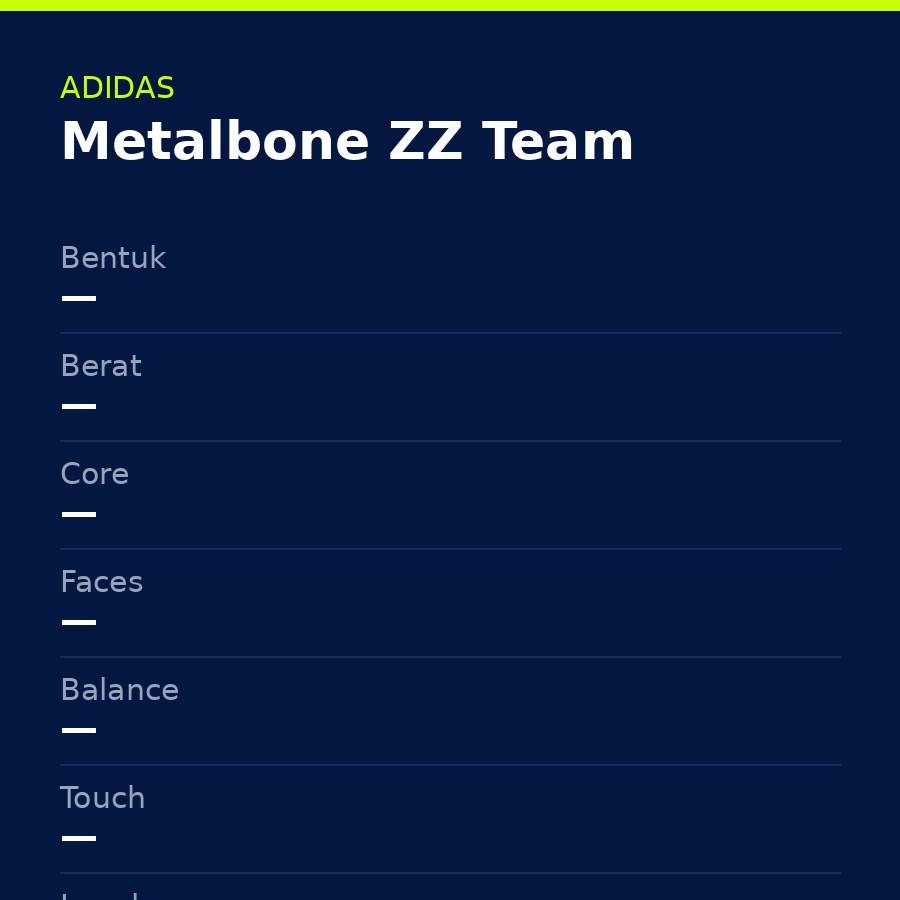 Adidas Metalbone ZZ Team 2026 — Foto 5